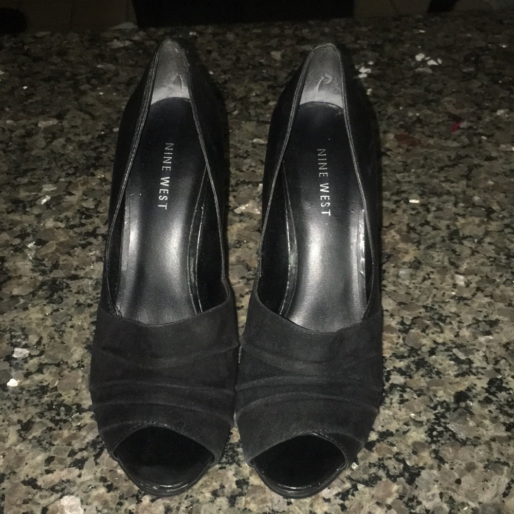Black Nine West Heels